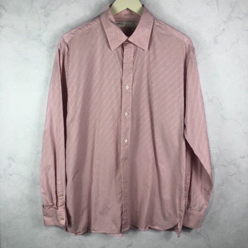 [Perry Ellis] Classic Light Button Down Top